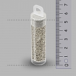 Miyuki Delica Beads Size 11 Galvanized Matte Pewter 7.2g