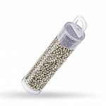 Miyuki Delica Beads Size 11 Galvanized Matte Pewter 7.2g