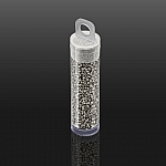 Miyuki Delica Beads Size 11 Galvanized SF Graphite 7.2g