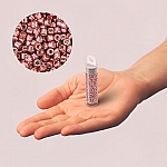 Miyuki Delica Seed Beads Galvanized Cranberry Dyed 7.2g