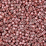 Miyuki Delica Seed Beads Galvanized Cranberry Dyed 7.2g