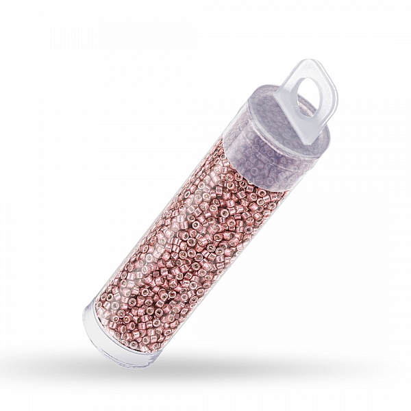 Miyuki Delica Seed Beads Galvanized Cranberry Dyed 7.2g
