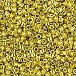 Miyuki Delica Beads Galvanized Dark Yellow Dyed 7.2g Miyuki Delica Beads Galvanized Dark Yellow Dyed 7.2g