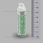 Miyuki Delica Beads Galvanized Medium Green Dyed 7.2g