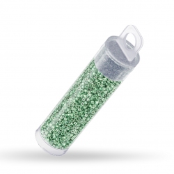 Miyuki Delica Beads Galvanized Medium Green Dyed 7.2g