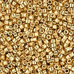 Miyuki Delica Seed Beads Duracoat Galvanized Gold 7.2g