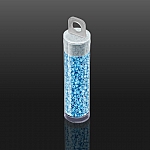 Miyuki Delica Beads Size 10 Opaque Light Blue AB 7.2g