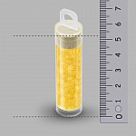 Miyuki Delica Beads Size 8 Transparent Yellow 6.8g Tube
