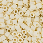 Miyuki Delica Seed Beads Size 8 Opaque Cream 6.8g Tube