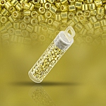 Miyuki Delicas Size 8/0 Duracoat Galvanized Zest - 6.8g