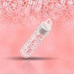 Miyuki Delicas Size 8/0 Lined Crystal Light Pink 6.8g