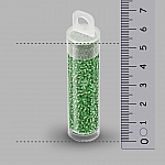 Miyuki Seed Beads Size 15 Silver Lined Light Green 8.2g