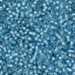 Miyuki Beads 15/0 Semi Matte Silver Lined Sky Blue 8.2g