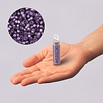 Miyuki Beads 15/0 Semi Matte Silver Lined Violet 8.2g