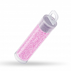 Miyuki Seed Beads Size 15/0 Lined Pale Pink 8.2g Tube