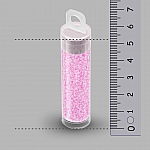 Miyuki Seed Beads Size 15/0 Lined Pale Pink 8.2g Tube