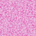 Miyuki Seed Beads Size 15/0 Lined Pale Pink 8.2g Tube
