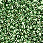 Miyuki Delicas 10/0 Duracoat Galv. Dark Mint Green 7.2g