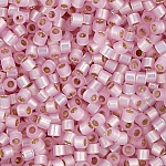 Miyuki Delicas S/L Dyed Light Pink Alabaster Size 10/0 