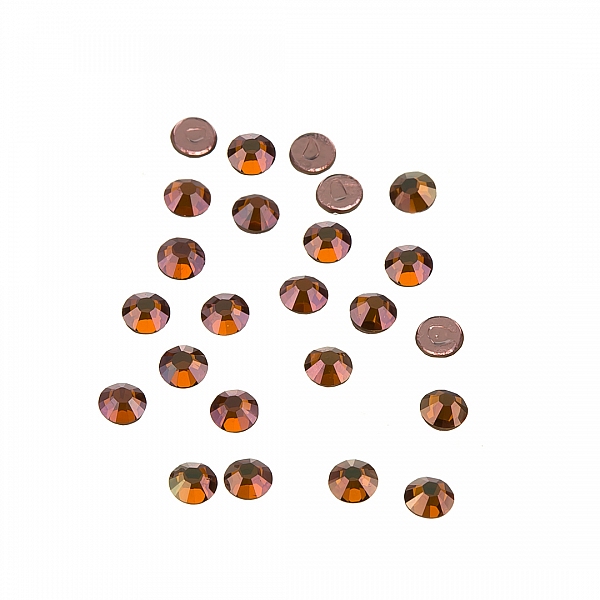 Swarovski Flatback Hotfix 2038 Crystal Copper SS10 PK24