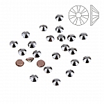 Swarovski Hotfix (2038) Crystal Light Chrome SS10 PK24