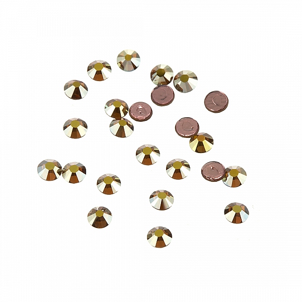 Swarovski Hotfix (2038) Crystal Metallic Sunshine PK24