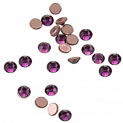 Swarovski Crystal Hotfix Style 2038 Amethyst SS10 PK24