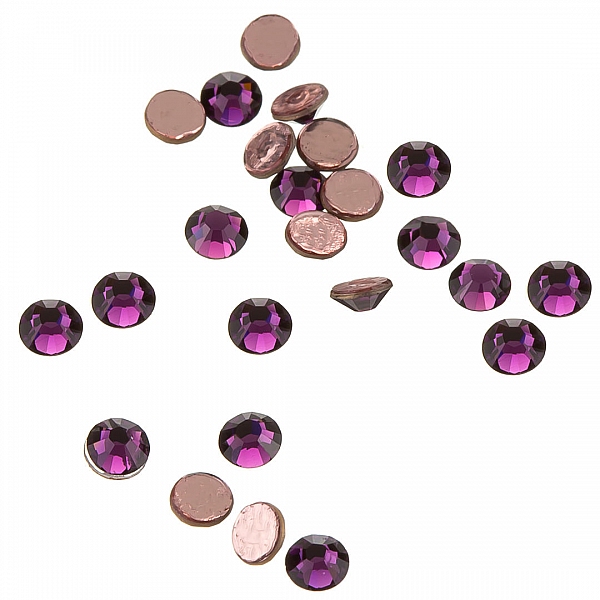Swarovski Crystal Hotfix Style 2038 Amethyst SS10 PK24