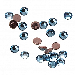 Swarovski Flatback Hotfix (2038) Aquamarine SS10 PK24