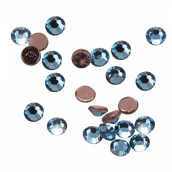 Swarovski Flatback Hotfix (2038) Aquamarine SS10 PK24