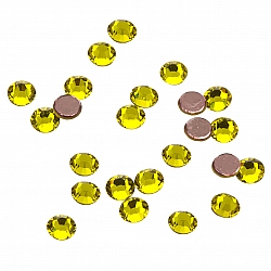 Swarovski Flat Back Hotfix Style 2038 Citrine SS10 PK24