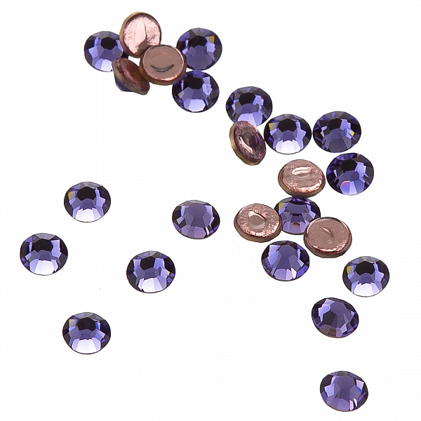 Swarovski Flat Back Hotfix (2038) Tanzanite SS10 PK24