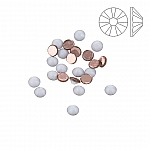 Swarovski Hotfix (2038) Flat Back SS10 Chalk white PK24