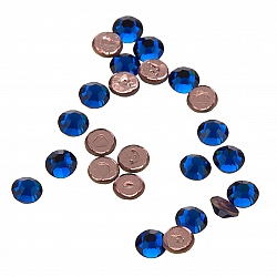 Swarovski Hotfix 2038 Crystals (SS10) Capri Blue PK24
