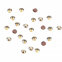 Swarovski Hotfix 2038 Flat Backs SS6 Golden Shadow PK24