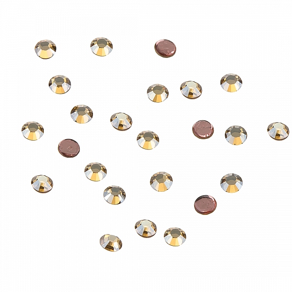 Swarovski Hotfix 2038 Flat Backs SS6 Golden Shadow PK24