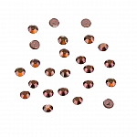 Swarovski 2038 Hotfix Flatback Crystals SS6 Copper PK24