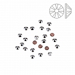 Swarovski Hotfix (2038) Flat Back SS6 Light Chrome PK24