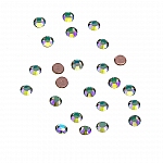 Swarovski Hotfix 2038 Flat Back Paradise Shine SS6 PK24