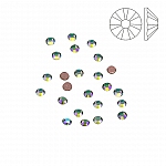 Swarovski Hotfix 2038 Flat Back Paradise Shine SS6 PK24