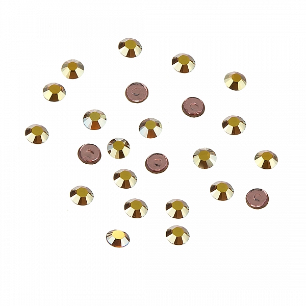 Swarovski Hotfix Flat Backs SS6 Metallic Sunshine PK24