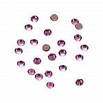 Swarovski Hotfix 2038 Flat Back Crystals SS6 Rose PK24
