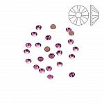 Swarovski Hotfix 2038 Flat Back Crystals SS6 Rose PK24