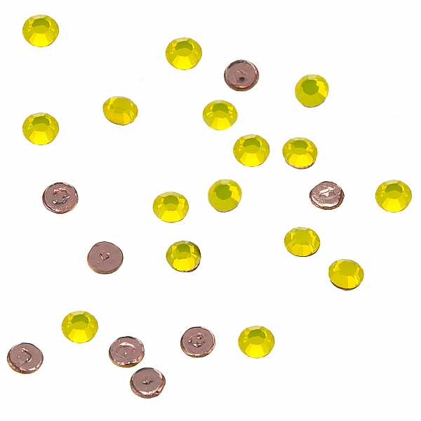 Swarovski Hotfix Flat Backs (2038) Yellow Opal SS6 PK24