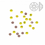 Swarovski Hotfix Flat Backs (2038) Yellow Opal SS6 PK24