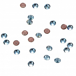 Swarovski Hotfix Flat Backs (2038) Aquamarine SS6 PK24