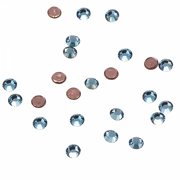 Swarovski Hotfix Flat Backs (2038) Aquamarine SS6 PK24