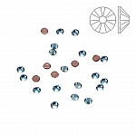 Swarovski Hotfix Flat Backs (2038) Aquamarine SS6 PK24