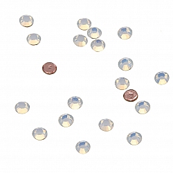 Swarovski Flat Backs Hotfix (2038) White Opal SS6 PK24