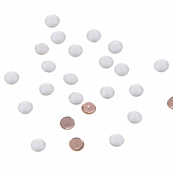 Swarovski Hotfix (2038) Crystals Chalk White SS6 PK24
